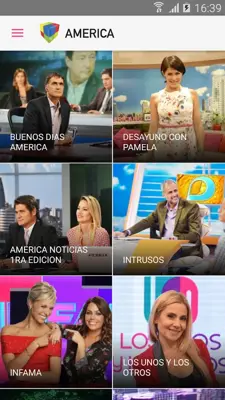 América TV android App screenshot 2