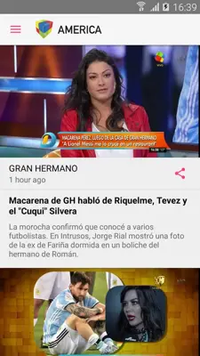 América TV android App screenshot 3